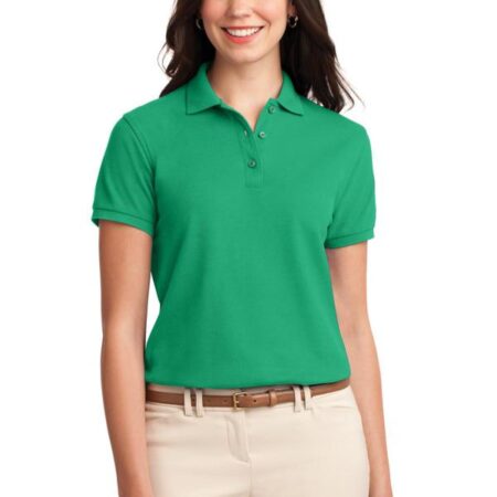 Port Authority Ladies Silk Touch Polo. L500
