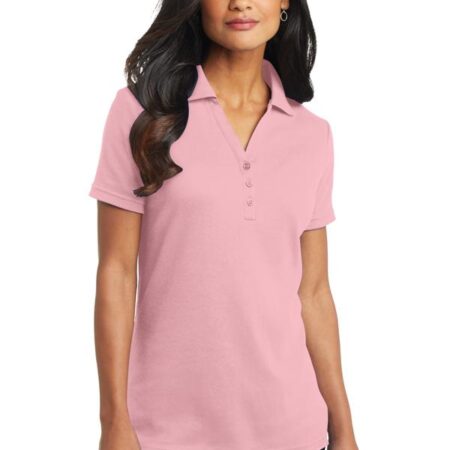 CLOSEOUT Port Authority Ladies Silk Touch Interlock Polo. L520