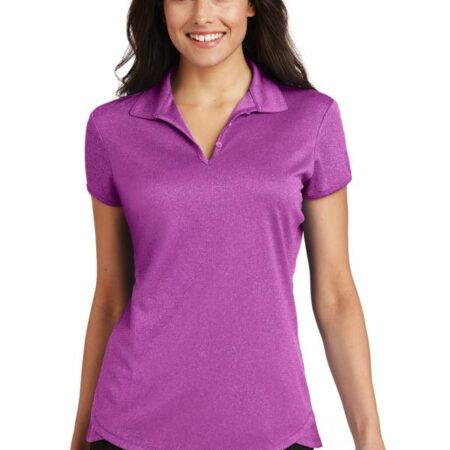 Port Authority Ladies Trace Heather Polo. L576