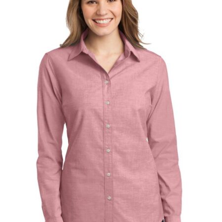 CLOSEOUT Port Authority Ladies Chambray Shirt. L653