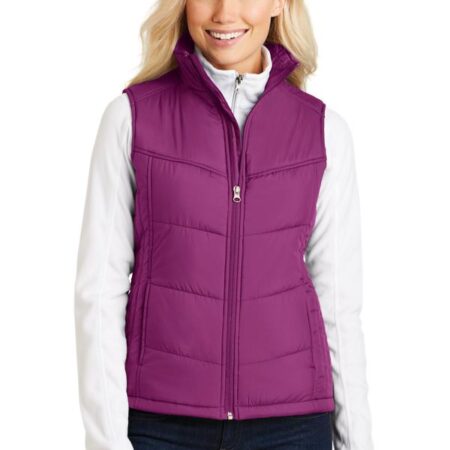 Port Authority Ladies Puffy Vest. L709