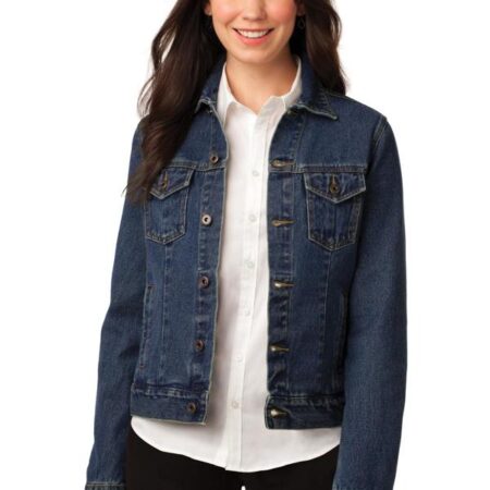 Port Authority Ladies Denim Jacket. L7620