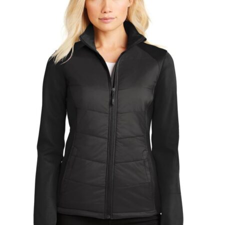 Port Authority Ladies Hybrid Soft Shell Jacket. L787