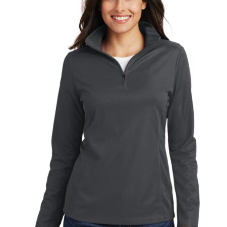 Port Authority Ladies Pinpoint Mesh 1/2-Zip . L806