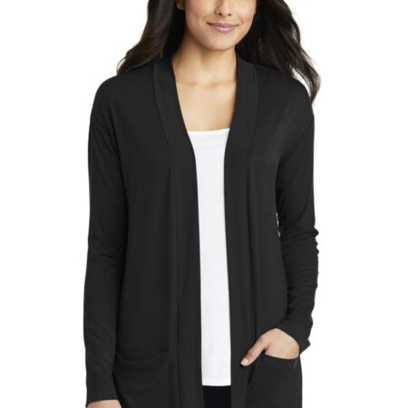 Port Authority Ladies Concept Long Pocket Cardigan . LK5434