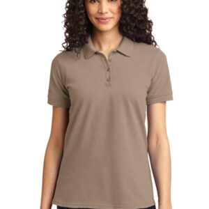 Port & Company Ladies Core Blend Pique Polo. LKP155