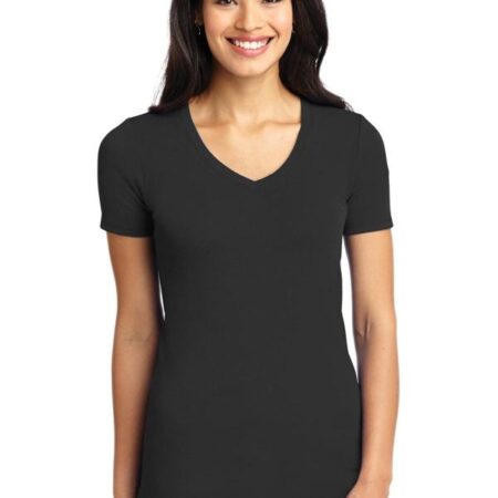 Port Authority Ladies Concept Stretch V-Neck Tee. LM1005