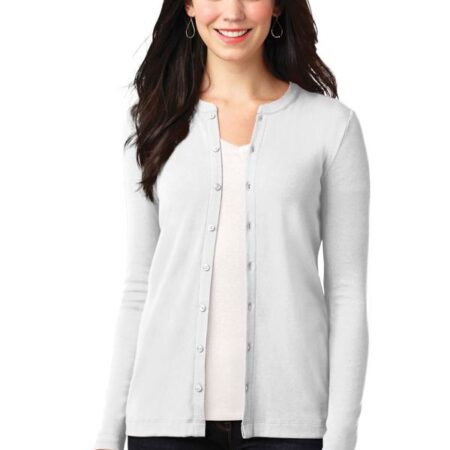 Port Authority Ladies Concept Stretch Button-Front Cardigan. LM1008