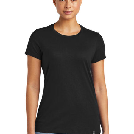 New Era Ladies Heritage Blend Crew Tee. LNEA100