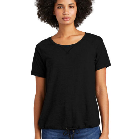 New Era Ladies Tri-Blend Performance Cinch Tee. LNEA133