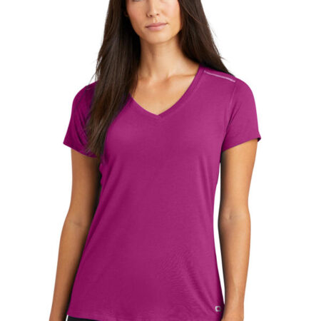 OGIO ENDURANCE Ladies Peak V-Neck Tee. LOE337