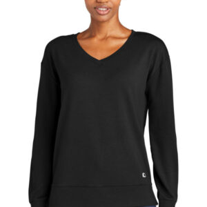 OGIO Ladies Luuma Flex Long Sleeve V-Neck LOG825