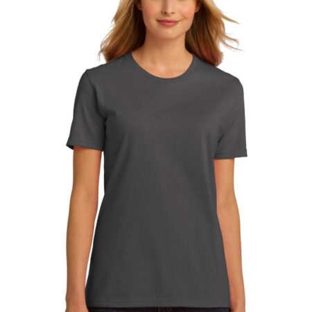 CLOSEOUT Port & Company Ladies Essential 100% Organic Ring Spun Cotton T-Shirt. LPC150ORG