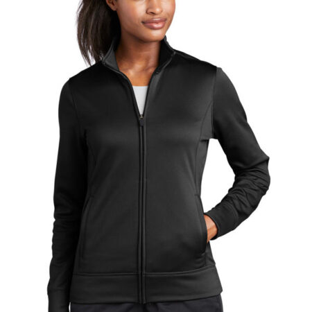 Sport-Tek Ladies Sport-Wick Fleece Full-Zip Jacket. LST241