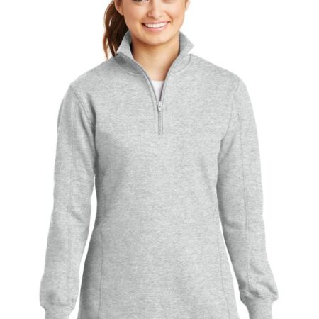 Sport-Tek Ladies 1/4-Zip Sweatshirt. LST253