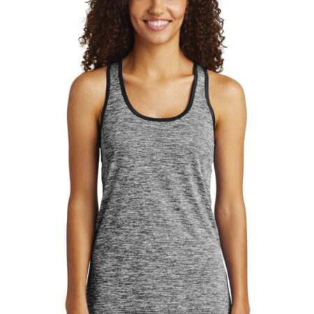 Sport-Tek Ladies PosiCharge Electric Heather Racerback Tank. LST396