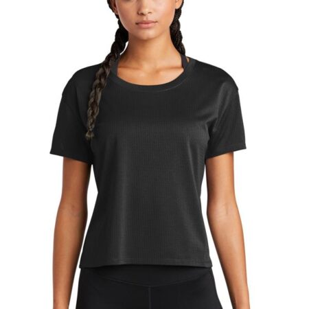 Sport-Tek Ladies PosiCharge Draft Crop Tee. LST411