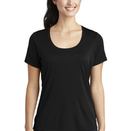 Sport-Tek Ladies Posi-UV Pro Scoop Neck Tee. LST420