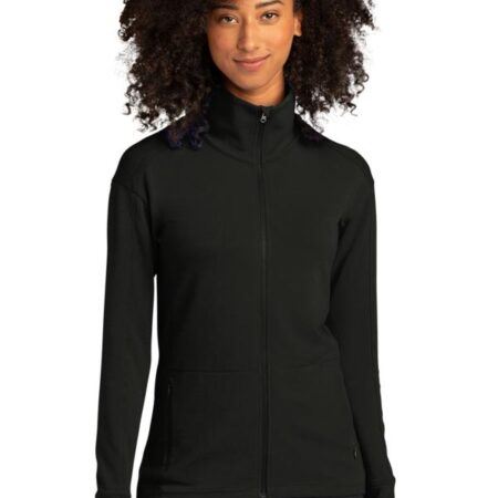 Sport-Tek Ladies Sport-Wick Flex Fleece Full-Zip. LST560