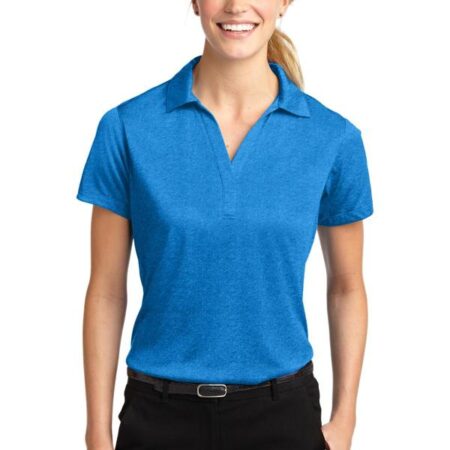 Sport-Tek Ladies Heather Contender Polo. LST660
