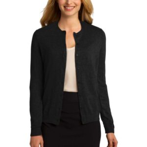 Port Authority Ladies Cardigan Sweater. LSW287