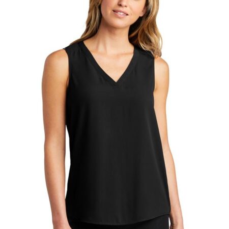 Port Authority Ladies Sleeveless Blouse. LW703