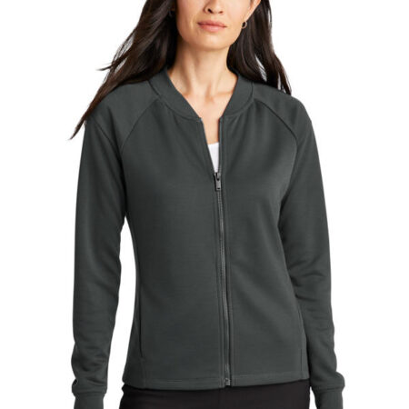 Mercer+Mettle Women's Double-Knit Bomber MM3001