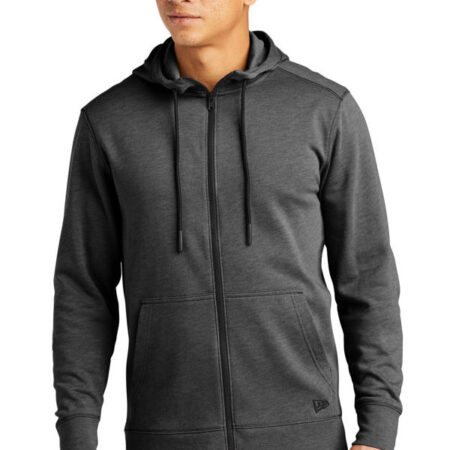 New Era Tri-Blend Fleece Full-Zip HoodieNEA511