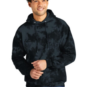 Port & Company Crystal Tie-Dye Pullover Hoodie PC144