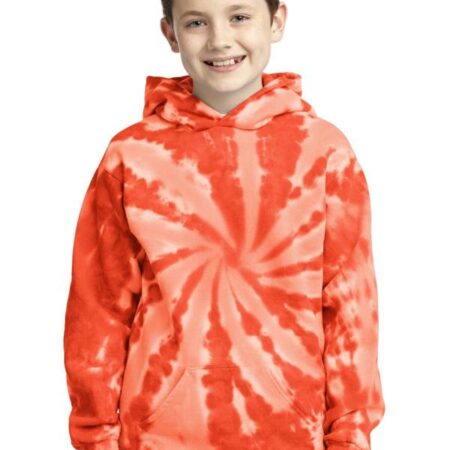 Port & Company Youth Tie-Dye Pullover Hooded Sweatshirt. PC146Y