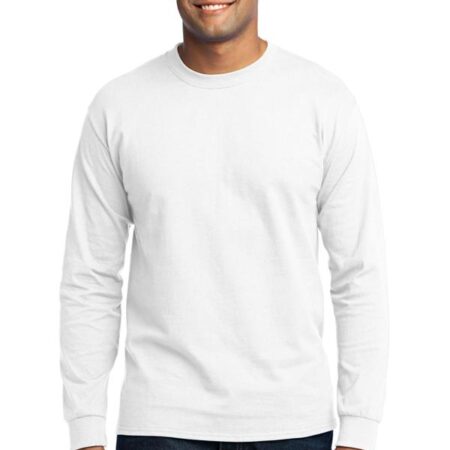 Port & Company Tall Long Sleeve Core Blend Tee. PC55LST