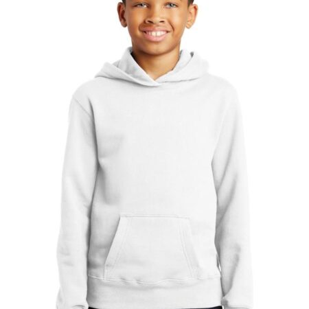 Port & Company Youth Fan Favorite Fleece Pullover Hooded Sweatshirt. PC850YH