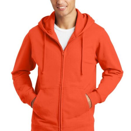 Port & Company Fan Favorite Fleece Full-Zip Hooded Sweatshirt. PC850ZH