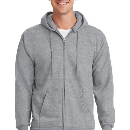 Port & Company - Essential Fleece Full-Zip Hooded Sweatshirt. PC90ZH