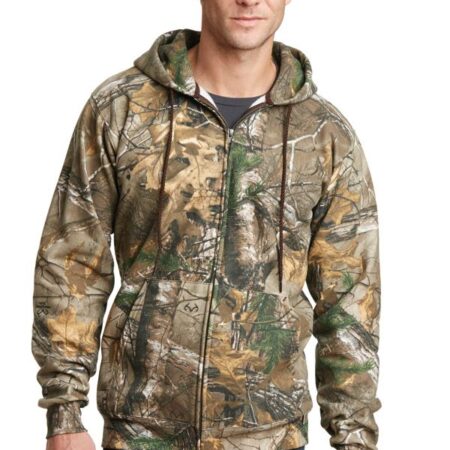 Russell Outdoors Realtree Full-Zip Hooded Sweatshirt. RO78ZH