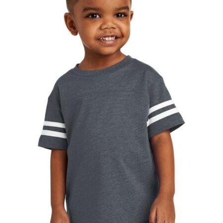 Rabbit Skins Toddler Football Fine Jersey Tee. RS3037
