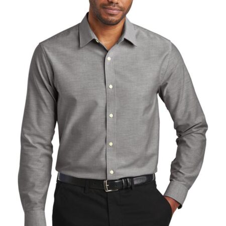 Port Authority Slim Fit SuperPro Oxford Shirt. S661