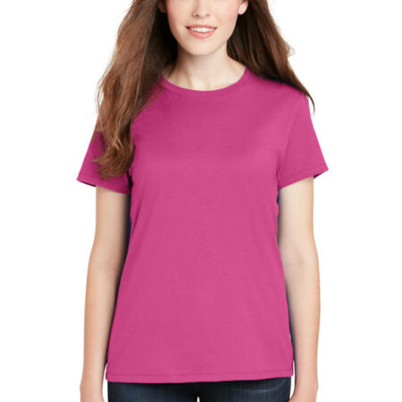 Hanes - Ladies Perfect-T Cotton T-Shirt. SL04