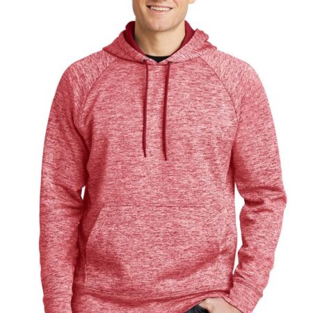 Sport-Tek PosiCharge Electric Heather Fleece Hooded Pullover. ST225
