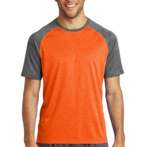Sport-Tek Heather-On-Heather Contender Tee. ST362