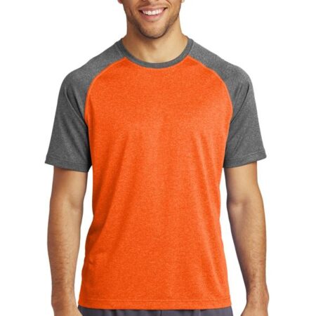 Sport-Tek Heather-On-Heather Contender Tee. ST362
