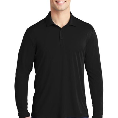 Sport-Tek Posi-UV Pro Long Sleeve Polo. ST520LS