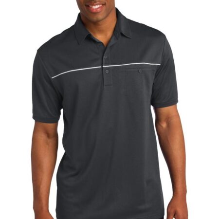 CLOSEOUT Sport-Tek PosiCharge Micro-Mesh Piped Polo. ST686