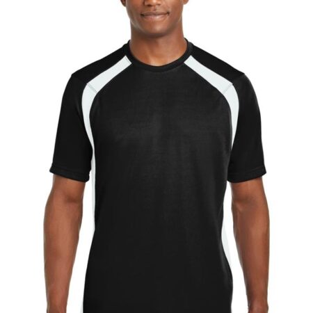 Sport-Tek Dry Zone Colorblock Crew. T478