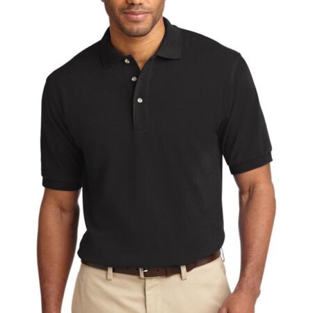Port Authority Tall Heavyweight Cotton Pique Polo. TLK420