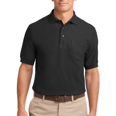 Port Authority Tall Silk Touch Polo with Pocket. TLK500P