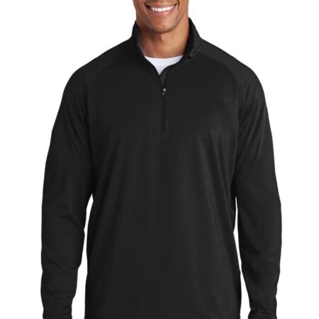Sport-Tek Tall Sport-Wick Stretch 1/2-Zip Pullover. TST850