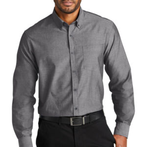 Port Authority Long Sleeve Chambray Easy Care Shirt W382