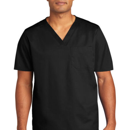 WonderWink Unisex WorkFlex Chest Pocket V-Neck Top WW3160
