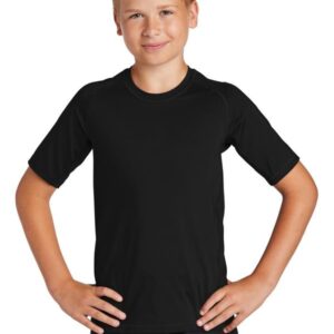 Sport-Tek Youth Rashguard Tee. YST470